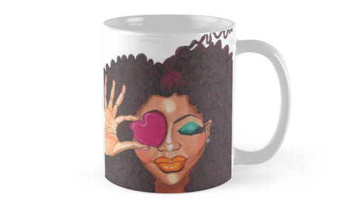 Loving Me Mug - A Wincy Glass N Design