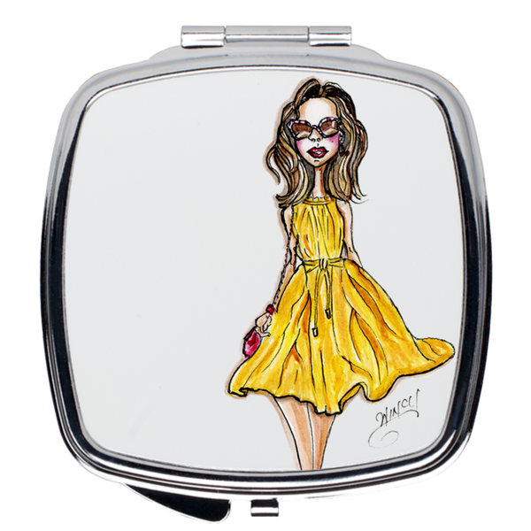Miss Sunshine Compact Mirrors - A Wincy Glass N Design