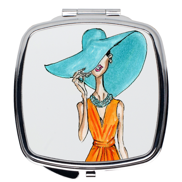 Summer Vibes Compact Mirrors - A Wincy Glass N Design