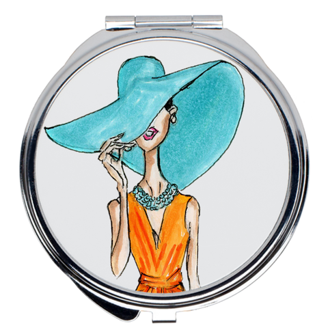 Summer Vibes Compact Mirrors - A Wincy Glass N Design