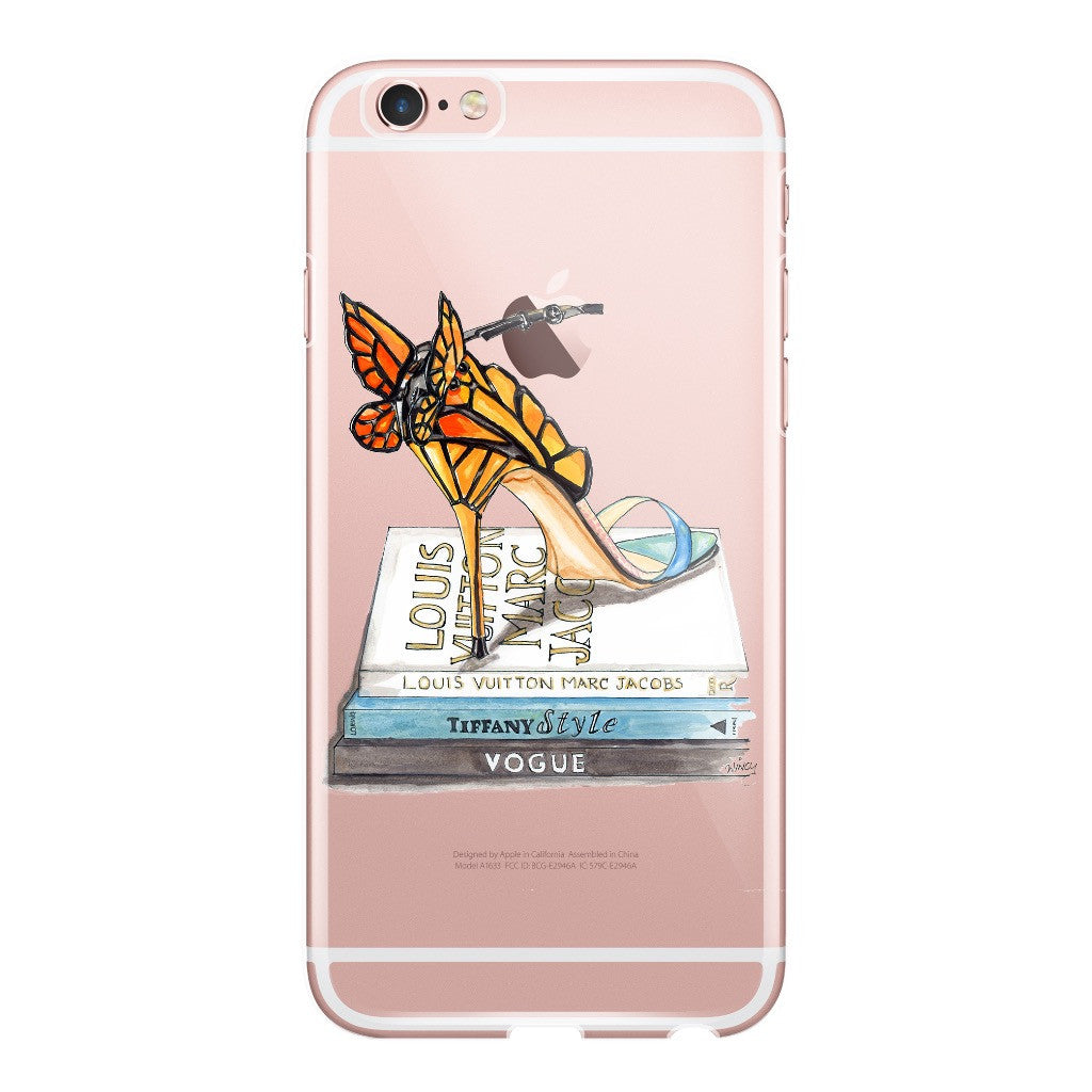Butterfly Wing Sandal Fashion Illustration Phone Case – A Wincy