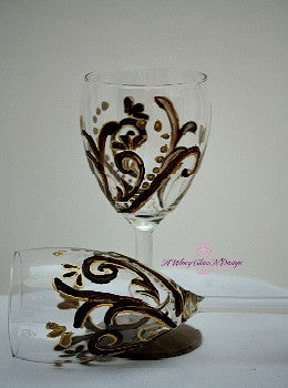 Wedding Favor Wine Glass - A Wincy Glass N Design