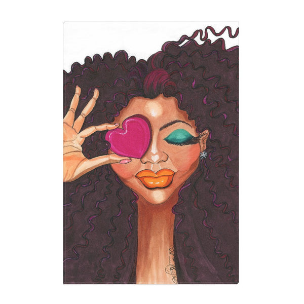 Loving Me Canvas Wrap - A Wincy Glass N Design