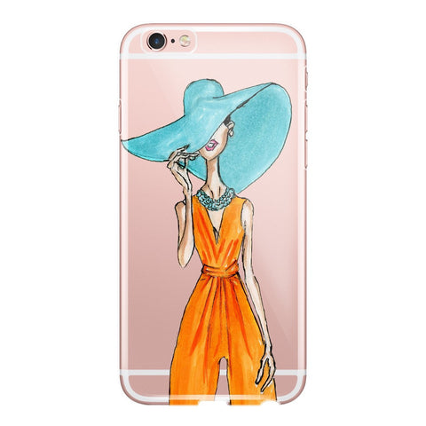 Summer Vibes Fashion Illustration Phone Cases - A Wincy Glass N Design