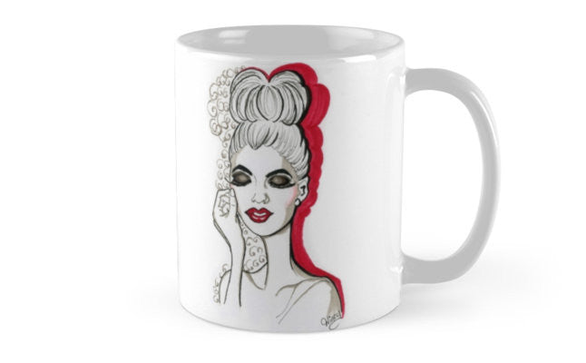 Miss Smokey Mug - A Wincy Glass N Design